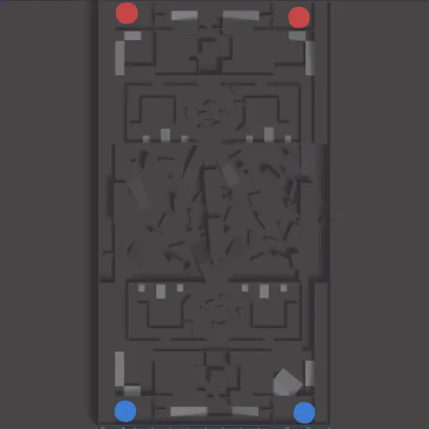 3Fort map in Cursed Tank Simulator