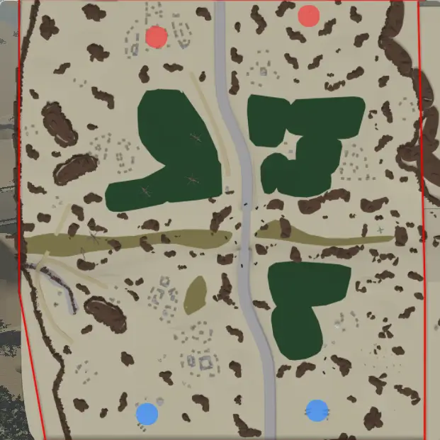 Afghantis map in Cursed Tank Simulator