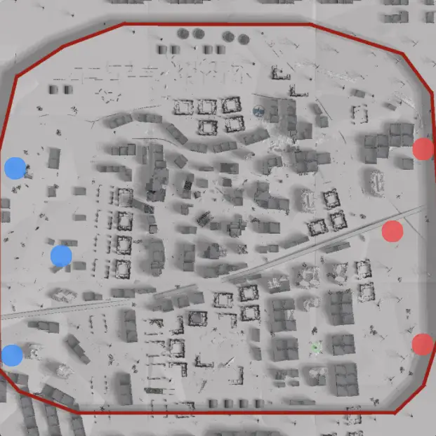 Nuclear Winter map in Cursed Tank Simulator
