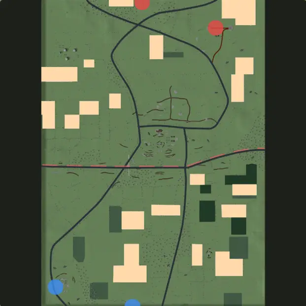 Point Alpha map in Cursed Tank Simulator